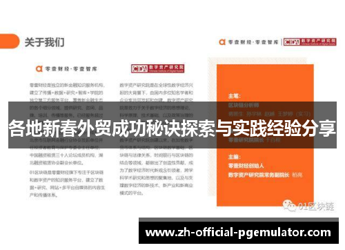 各地新春外贸成功秘诀探索与实践经验分享