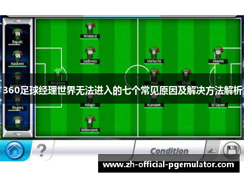 360足球经理世界无法进入的七个常见原因及解决方法解析